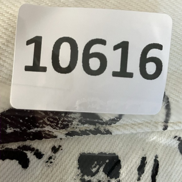 Scotch Soda Jeans Mens Size 33 White Hi‎ Brutus Bye Popeye Denim Button Fly - Picture 16 of 16